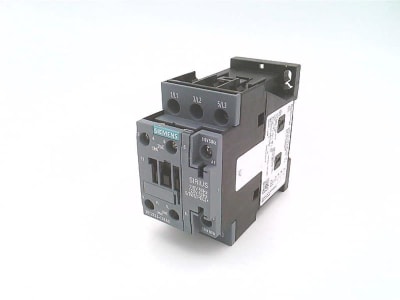 Siemens 3RT2023-1AK60 - CONTACTOR, S0, 9 AMP, 120 VAC, 1 N/O & 1 N/C, PANEL AND DIN MOUNTING
