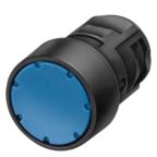 Siemens 3SB2 Series Illuminated Pushbutton, Front, 16 mm Cutout Green, On-Off, IP65