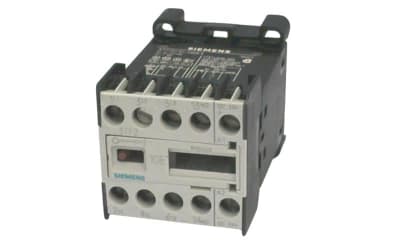 Siemens 3TF2010-0BB4 - DISCONTINUED BY MANUFACTURER, CONTACTOR, SIZE 00, 3-POLE, AC-3 4 KW/400 V, SCREW TERMINAL, AUXILIARY SWITCH, 10E (1 NO),