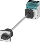 Siemens 4-Pole DIN Rail Isolator Switch -, IP65, 63A, 22 kW