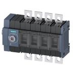 Siemens 4-Pole DIN Rail Switch Disconnector -, IP00, IP20, 100A, 55 kW