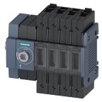 Siemens 4-Pole DIN Rail Switch Disconnector -, IP20, 63A, 37 kW