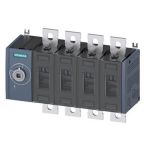 Siemens 4-Pole Fixed Switch Disconnector -, IP00, IP20, 500A, 250 kW