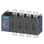 Siemens 4-Pole Fixed Switch Disconnector -, IP20, IP00, 500A, 250 kW