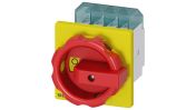 Siemens 4-Pole Front Panel Isolator Switch -, IP65, 25A