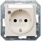Siemens 5UB15 White 1 Gang Electrical Socket, 16A Indoor, Schuko