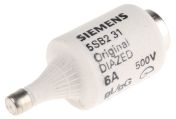 Siemens 6A D02 Diazed Fuse, E27 Thread Size, 500V ac