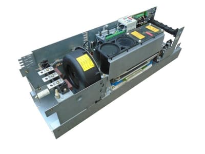 Siemens 6SE7031-0TE20 - DISCONTINUED BY MANUFACTURER, DC INVERTER, SIMOVERT VC, 510-650 VDC INPUT, 110 AMP, 327-413 VAC OUTPUT, 0-400 HZ, 92 AMP