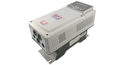 DISCONTINUED BY MANUFACTURER, SENSORLESS VECTOR DRIVE, WF2 SERIES, 460 VAC, 380-460 VAC INPUT, 50/60 HZ, 2.1-2.4 AMP, 8 BUTTON KEYPAD, LED DISPLAY, LED INDICATORS
