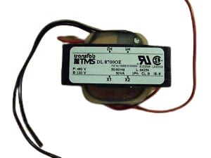 DISCONTINUED BY MANUFACTURER, TRANSFORMER, PRIMARY COIL 480V, SECONDARY COIL 120V, 50/60HZ
