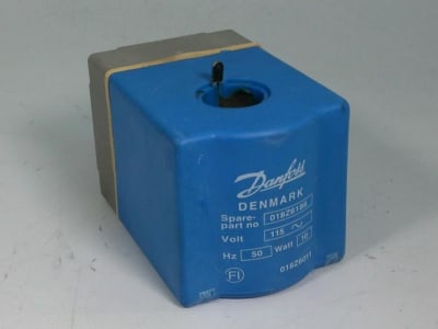 DISCONTINUED BY MANUFACTURER, COIL FOR SOLENOID VALVE, 115V, 50HZ, 10W, TERMINAL BOX, IP67