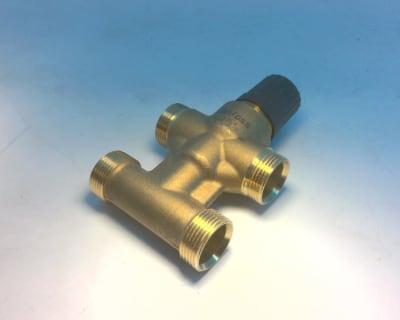 CONTROL VALVE, 4-WAY, SEATED CONEX, 16 BAR, 15 MM DN, BRASS, VZL 4