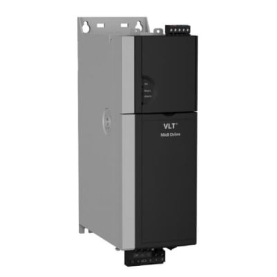 FREQUENCY CONVERTER, 3 PHASE, 380-480 VAC, 0.37 KW, BRAKE CHOPPER, NO DISPLAY, COATED PCB, K1 FRAME SIZE, IP20, (FC-280PK37T4E20H1BXCXXXSXXXXAX)