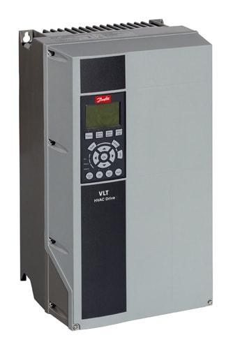 DISCONTINUED BY MANUFACTURER, DANFOSS VLT FC-102 HVAC DRIVE, 3.0 KW / 4.0 HP, 380 - 480 VAC, IP55