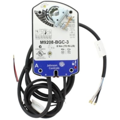 ACTUATOR, M9208 SERIES, 24 VAC/VDC, 70 SECOND NOMINAL TIMING, 95 DEGREE ROTATION STROKE, ON/OFF, IP54 RATING