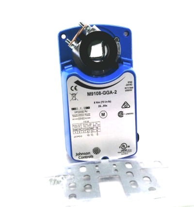 ROTARY ACTUATOR, ELECTRIC, NON-SPRING RETURN, PROPORTIONAL CONTROL, W/O AUX SWITCH, NEMA 2, IP42, 0-10 VDC, 4-20 MA, 24V AC/DC, REPLACES M9106-GGA-2
