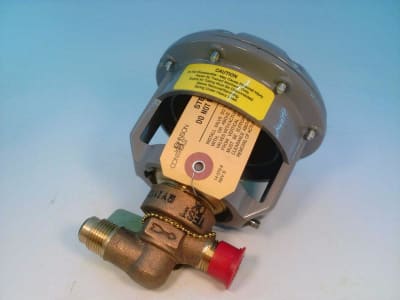 PNEUMATIC VALVE ACTUATOR, 3 TO 13 SPRING,1/2IN OD,N.O., FLARE,THREADED, 3-6# 1.0CV