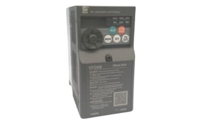 DISCONTINUED BY MANUFACTURER, VARIABLE FREQUENCY DRIVE, VFD68, 0.50 HP, 230 VAC, 3PH, 2.5 AMPS