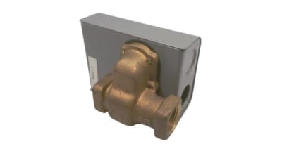 DISCONTINUED BY MANUFACTURER, FLOW CONTROL, SPST, 150 PSI MAX PRESSURE, OPEN LOW, CLOSE 1.9 GPM, 1/2 INCH NPT CONNECTOR