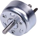 Johnson Electric 67 ° Rotary Solenoid, 39.7 mm Diameter, 25 %, 187V dc, 4.3 V dc