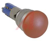 Johnson Electric TP4 Series Push Button Switch, Latching, Momentary, Panel, 16.2 mm Cutout, 1 NO/1 NC, IP40 250 V ac