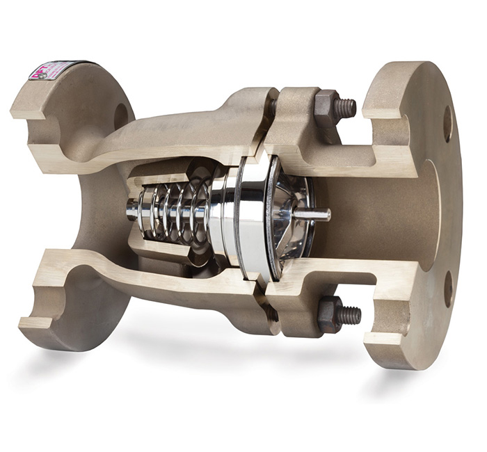 DFT® Excalibur® NAB Nickel-Aluminum Bronze Flanged Check Valve