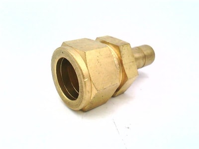 Swagelok B-1210-R-8 - TUBE FITTING, REDUCER, PNEUMATIC, 3/4 INCH TUBE OD X 1/2 INCH SWAGELOK TUBE ADAPTER, BRASS