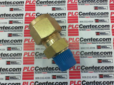 Swagelok B-600-1-2 - BRASS SWAGELOK TUBE FITTING, MALE CONNECTOR, 3/8 IN. TUBE OD X 1/8 IN. MALE NPT