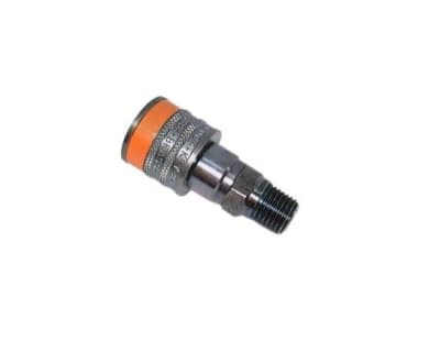 Swagelok B-QC4-B-4PMK2 - DISCONTINUED BY MANUFACTURER, INSTRUMENTATION QUICK CONNECT BODY, 0.2 CV, 1/4 INCH MALE NPT, ORANGE KEY, BRASS BODY