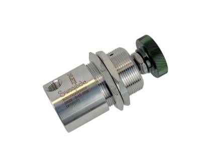 Swagelok KCB1C0A2A5P50000 - PRESSURE CONTROL, COMPACT BP REGULATOR, 0-10 PSIG, THUMB WHEEL, 1/8 INCH FNPT