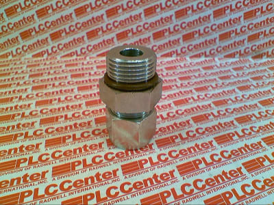 Swagelok S-810-1-10ST - CARBON STEEL SWAGELOK TUBE FITTING, MALE CONNECTOR, 1/2 IN. TUBE OD X 7/8-14 MALE SAE/MS STRAIGHT THREAD