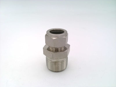 Swagelok SS-1210-1-16 - TUBE FITTING, MALE CONNECTOR, 3/4 IN. TUBE OD X 1 IN. MALE NPT, STAINLESS STEEL