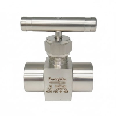 Swagelok SS-26VF8-PK - CONTROL VALVE, STAINLESSSTEEL, INTEGRAL BONNET, FEMALE END, S6000PSIG, 100F