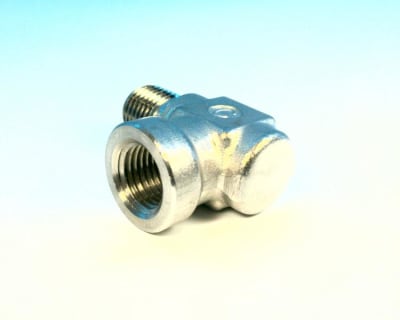 Swagelok SS-4-SE - PIPE FITTING, 316 STAINLESS STEEL, STREET ELBOW, 1/4 INCH FEMALE NPT, 1/4 INCH MALE NPT, W/O FLOW RESTRICTOR, (PRICE/EAC