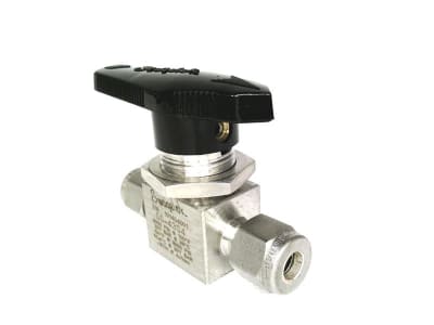 Swagelok SS-43S4 - DISCONTINUED BY MANUFACTURER, BALL VALVE, STAINLESS STEEL, 1-PIECE, 40 SERIES, 2-WAY, 0.90 CV, 1/4" TUBE FITTING