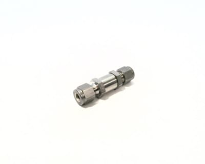 Swagelok SS-4C-1 - POPPET CHECK VALVE, FIXED PRESSURE, 1/4IN, 1 PSIG, 0.07 BAR