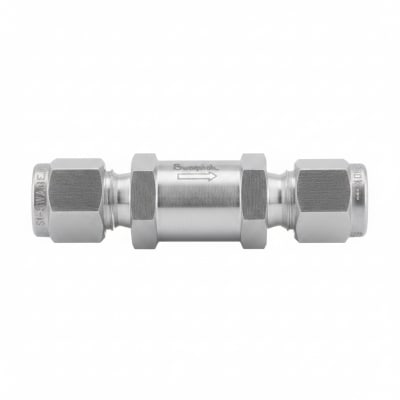 Swagelok SS-4C-VCR-KZHS-5 - DISCONTINUED BY MANUFACTURER, CHECK VALVE, C SERIES, STAINLESS STEEL, 1/4 INCH SIZE, MALE VCR FITTING, 5PSI