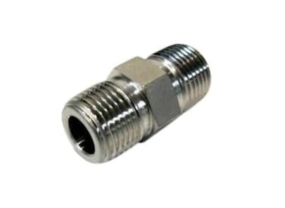 Swagelok SS-6-HN - PIPE FITTING, HEX NIPPLE, 3/8" MALE NPT, STAINLESS STEEL