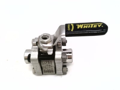 Swagelok SS-62TSW6T - BALL VALVE,STAINLESS STEEL, 3-PIECE, 60 SERIES, REINFORCED PTFE SEATS, 3/8 IN. TUBE SOCKET WELD