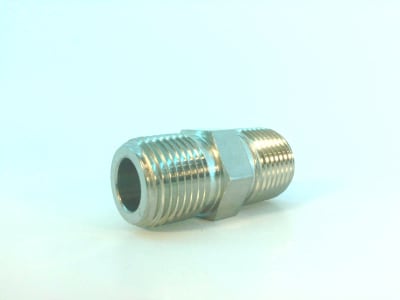 Swagelok SS-8-CN - DISCONTINUED BY MANUFACTURER, STAINLESS STEEL PIPE FITTING, CLOSE NIPPLE, 1/2 IN. MALE NPT
