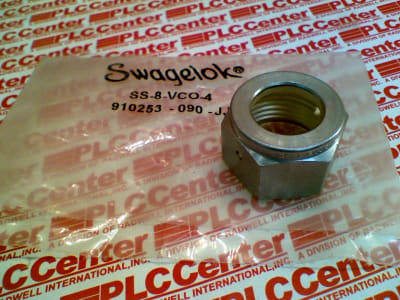 Swagelok SS-8-VCO-4 - 316 SS FEMALE NUT FOR 1/2 IN. VCO O-RING FACE SEAL FITTING