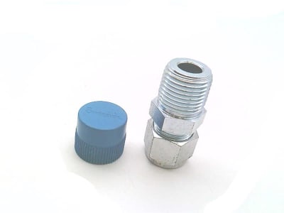 Swagelok SS-810-1-6 - TUBE FITTING, MALE CONNECTOR, 1/2" TUBE OD X 3/8" MALE NPT, STAINLESS STEEL