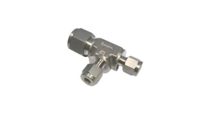 Swagelok SS-810-3-4BT4 - DISCONTINUED BY MANUFACTURER, SS SWAGELOK TUBE FITTING, 1/2" TUBE X 1/4" TUBE X 1/4" TUBE, BORED THROUGH FITTING, 316 ST