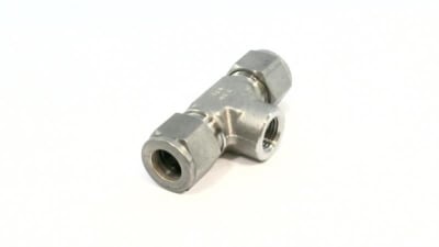 Swagelok SS-810-3-4TTF - SS SWAGELOK TUBE FITTING, FEMALE BRANCH TEE, 1/2 IN. TUBE OD X 1/2 IN. TUBE OD X 1/4 IN. FEMALE NPT