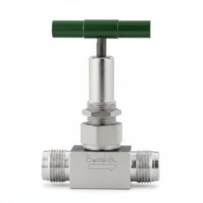 Swagelok SS-8BK-VCR-1C - DISCONTINUED BY MANUFACTURER, SS BELLOWS-SEALED VALVE, GASKETED, PCTFE STEM TIP, 1/2 IN. MALE SWAGELOK VCR FITTING, SC-1