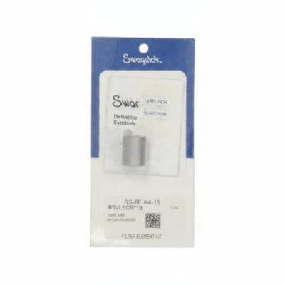Swagelok SS-8F-K4-15 - 15 MICRON ELEMENT KIT FOR 6F, 8F, 6TF AND 8TF SERIES PARTICULATE FILTERS