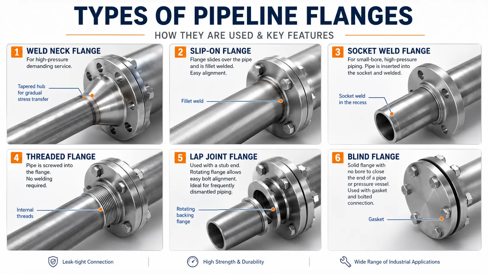 types-of-pipeline-flanges-complete-guide-infographic.webp